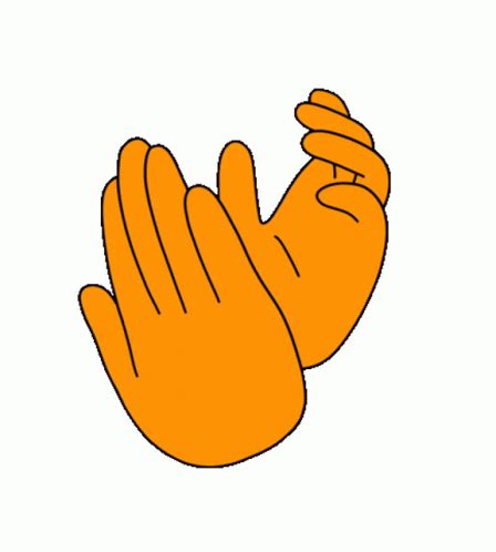 Hand Clap Sticker - Hand Clap Applause - Discover & Share GIFs