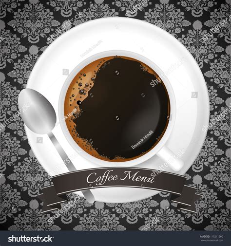 Luxury Coffee Menu Design Stock Vector (Royalty Free) 115211560 ...