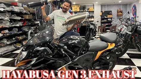 BEST EXHAUST FOR HAYABUSA GENERATION 3|RACE DYNAMICS LUCKNOW - YouTube