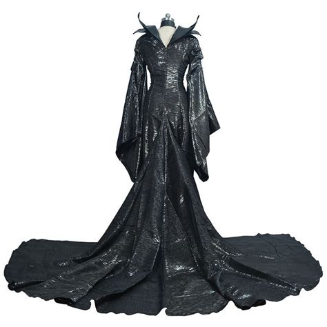 Maleficent Angelina Jolie Dress Costume (Includes Costume and headpiece)