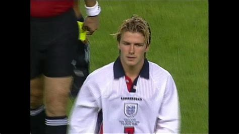 88 days to go - Beckham sent-off as Argentina beat England in 1998 classic - FIFA World Cup ...