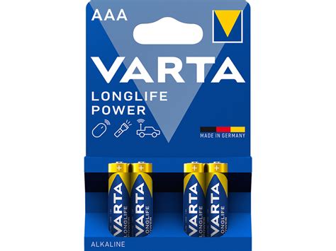 VARTA ALKALINE BATTERIES - ministilo "AAA"