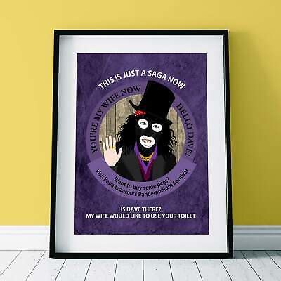 The League of Gentlemen - PAPA LAZAROU Character Quotes Print (3 Sizes) | eBay