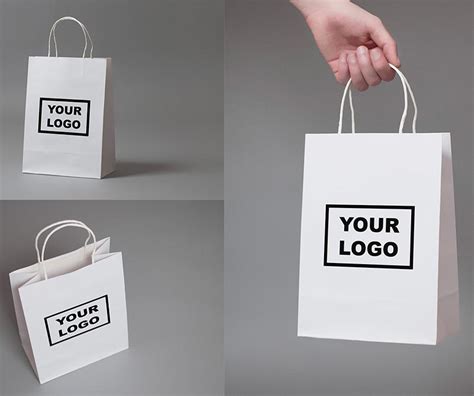 Wholesale TOP Quality Reusable Custom Logo Printing Kraft Paper Bag Handle Bag - Shenzhen HR ...