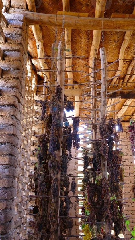 traditional grape air dried house in Turpan Karez Well museum China 3391549 Stock Photo at Vecteezy