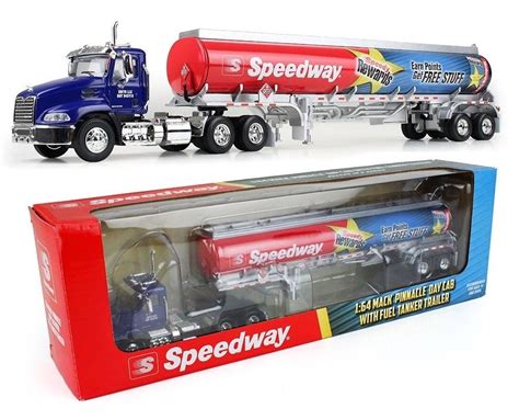 First Gear Speedway Gasoline Tanker 1:64 Scale Diecast Truck | Advanced ...