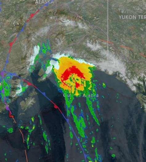 Unbelievable storm activity in the Gulf of Alaska for October? What can create this amount of ...