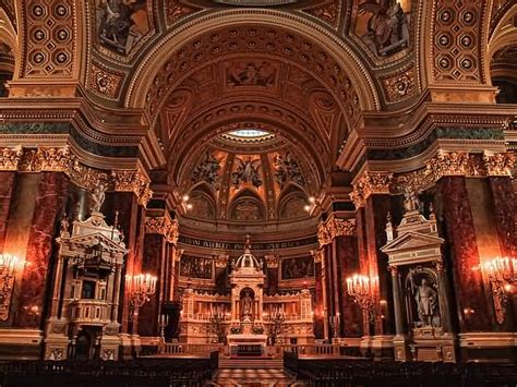 Interior View Of The St. Stephen’s Basilica