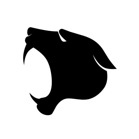 Vector logo of panther head 11861473 Vector Art at Vecteezy