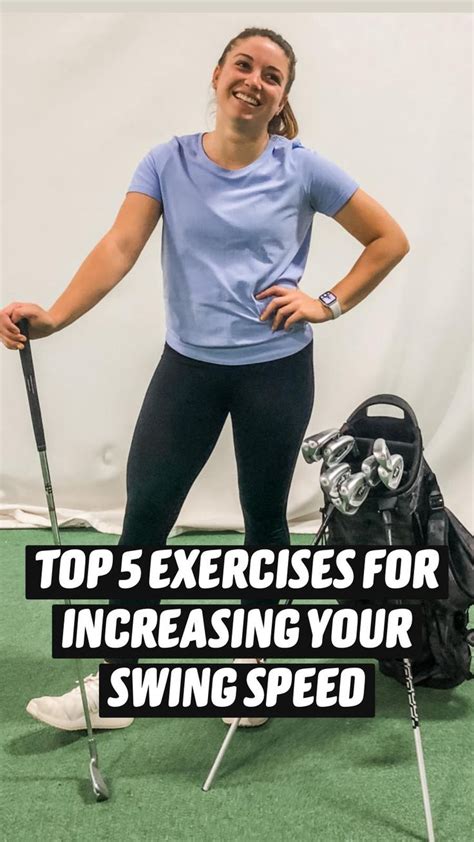 GOLF: TOP 5 EXERCISES FOR INCREASING YOUR SWING SPEED | Ladies golf ...