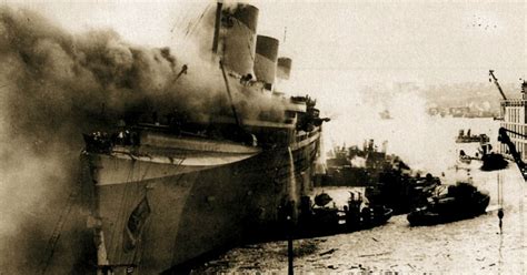 SS Normandie: The French Ocean Liner Lost to a Suspicious Fire During ...