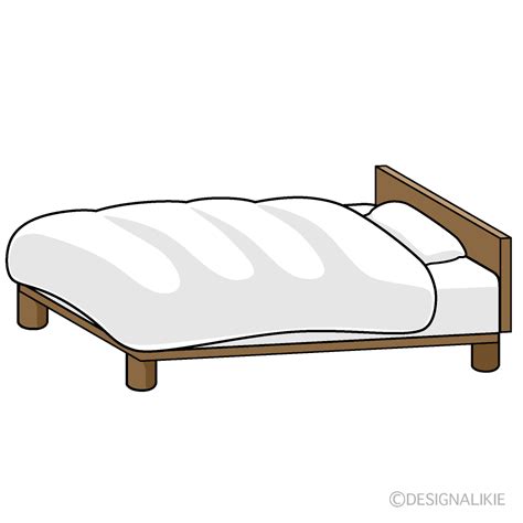 Bed Clip Art Free PNG Image｜Illustoon