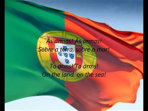 Portuguese National Anthem - "A Portuguesa" (PT/EN) | National anthem ...