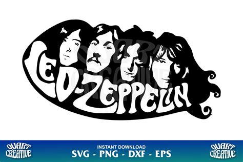 Led Zeppelin SVG - Gravectory