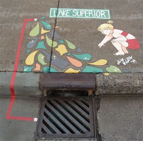 Superior Stormwater: Superior Storm Drain Art 2014