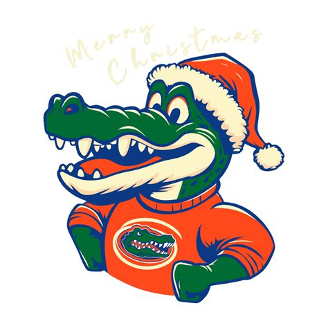 Florida Gators Christmas SVG - NCAA Festive Design