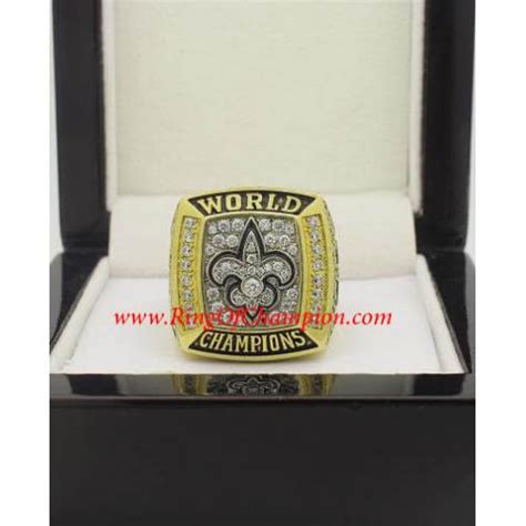 2009 New Orleans Saints Super Bowl XLIV World Championship Ring ...