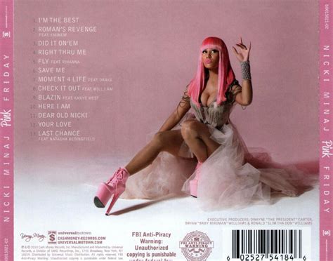 Encartes Pop: Encarte: Nicki Minaj - Pink Friday