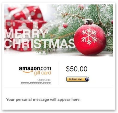 Last Minute Christmas Gift Idea: Amazon Gift Card With Free Email ...