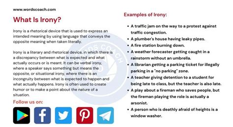 What Is Irony? – Meaning and Definition - Word Coach