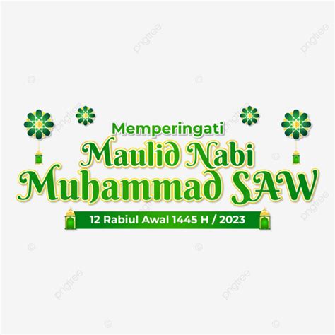 Images Of Maulid Nabi 2023 Vector, Birthday Of The Prophet 2023 ...