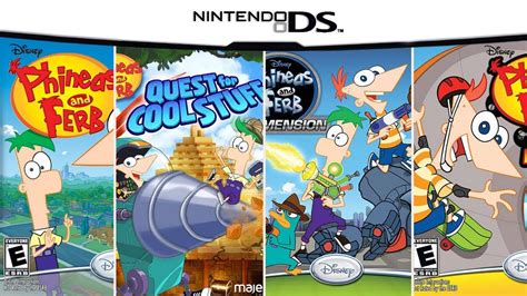 Phineas and Ferb Games for DS - YouTube