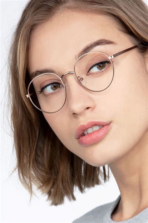 Nomad Round Rose Gold Glasses for Women | Eyebuydirect | Eyeglasses for women, Eyebuydirect ...