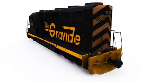 3D Model EMD GP40 - TurboSquid 2098866