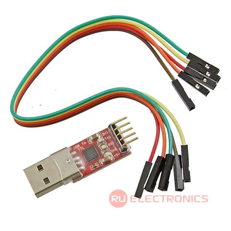 Преобразователь USB 2.0-UART, чип CP2102 RUICHI (совместим с ARDUINO Pro Mini). RUICHI арт ...