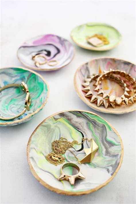 Marbled Clay Ring Dish - A Beautiful Mess