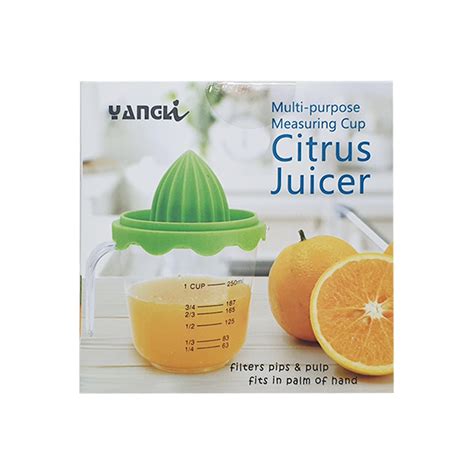 Manual Citrus Juicer With Cup - Zeidan AB