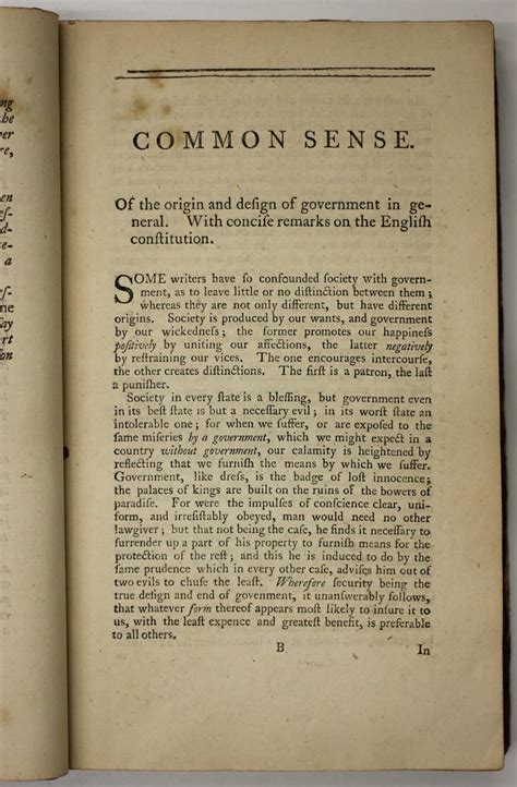 Thomas Paine's Common Sense, 1776 | Special Collections Spotlight ...