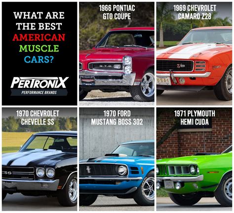 What Are The Best Classic American Muscle Cars? – Pertronix