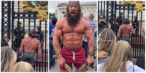 Who is Liver King? Influencer goes viral for doing reps at Buckingham ...