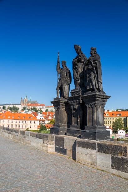 Statues On Charles Bridge Free Stock Photo - Public Domain Pictures