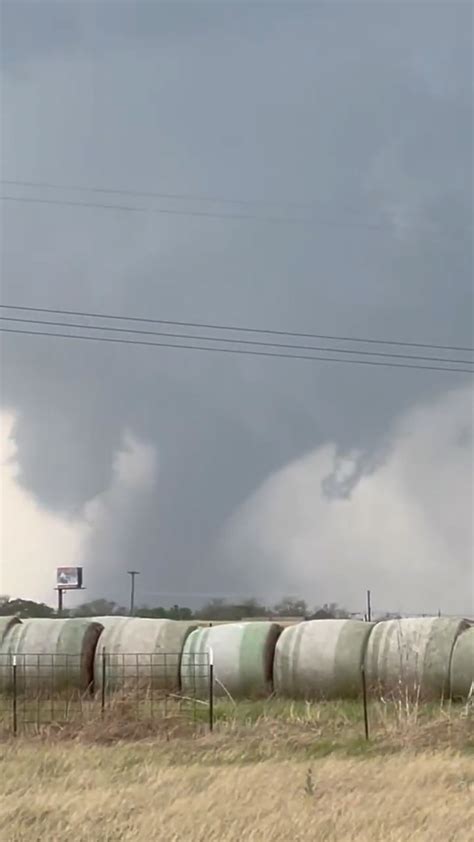 Tornado warning in Texas with at least 23 people hurt and homes ...