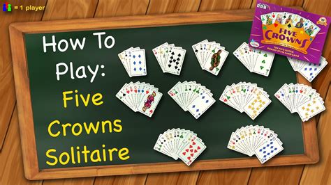 How to play Five Crowns Solitaire - YouTube