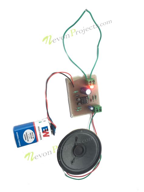 Smart Burglar Alarm Mini Project Kit