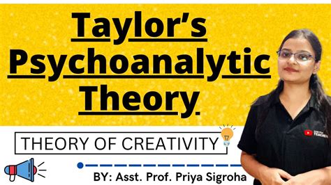 Taylor’s Psychoanalytic Theory | Psychology of Learning and Development | M.Ed. Notes & Classes ...