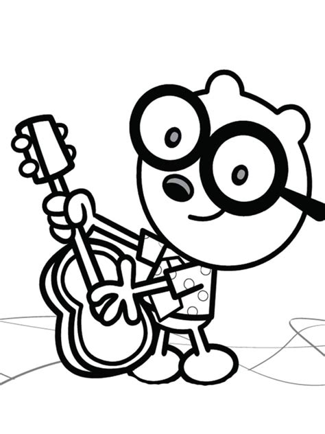 Wow Wow Wubbzy Coloring Pages. Print for Free