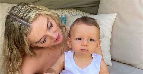 Perrie Edwards shares adorable clip of baby Axel struggling to eat a ...