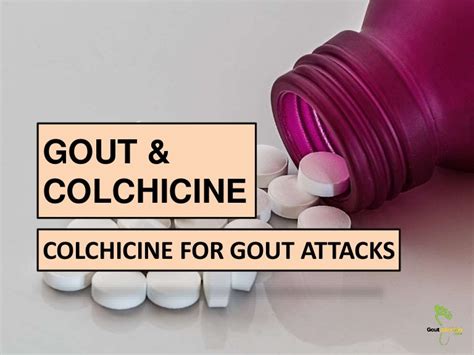 Gout and Colchicine