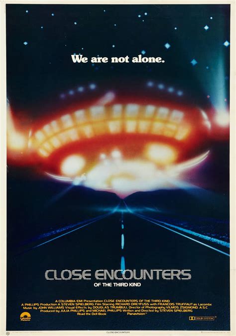 Close Encounters of the Third Kind Movie Poster - Classic 70's Vintage Poster Print - prints4u