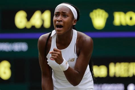 Coco Gauff loses mixed-doubles opener at Wimbledon