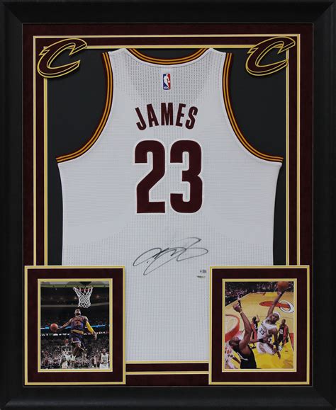 Lot Detail - LeBron James Signed Cleveland Cavaliers Jersey in Custom ...