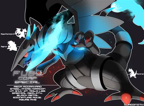 Mega Aggraxard (M-Charizard X/Haxorus*/Aggron) Steel/Fire/Dragon ...