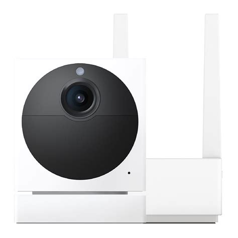 Wyze Cam Outdoor Starter Bundle v2; Indoor/Outdoor; 1080p Resolution; 25 ft. IR Range; WiFi ...