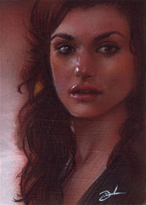 Evelyn Carnahan Sketch Card by Ethrendil on DeviantArt