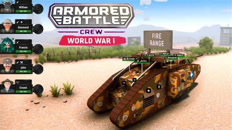 World War 1 Tank Warfare and Crew Management Simulator - Gameplay PC STEAM HD - YouTube