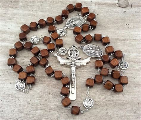 Rosary beads Catholic rosary for men Wooden rosary beads | Etsy